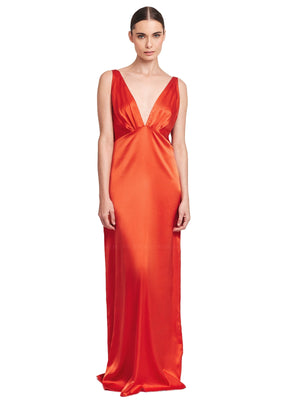 Aguaclara: Maxi Dress Ocre 299 (OCRE-299)