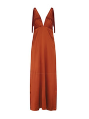 Aguaclara: Maxi Dress Ocre 299 (OCRE-299)