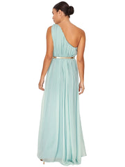 Aguaclara: Turquoise 269 Maxi Dress (TURQUOISE-269)
