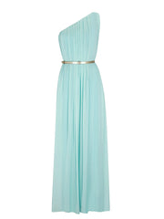 Aguaclara: Turquoise 269 Maxi Dress (TURQUOISE-269)