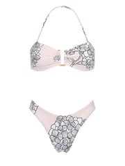 Aguaclara: Hortense 75 Bandeau-Hortense 23 High Leg Bikini (HORTENSE-75-HORTENSE-23)