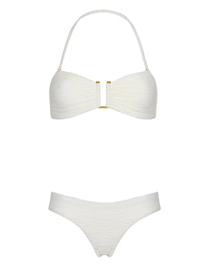 Aguaclara: Vanilla 75A Bandeau-Vanilla 11 Classic Bikini (VANILLA-75A-VANILLA-11)