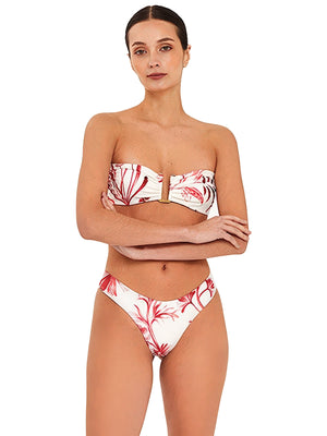 Aguaclara: Rouge-75A Bandeau-Rouge-23 High Leg Bikini (ROUGE-75A-ROUGE-23)