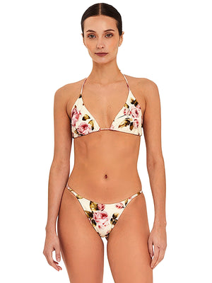 Aguaclara: Rose-50 Triangle-Rose-15 String Bikini (ROSE-50-ROSE-15)