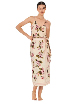 Aguaclara: Rose-527 Li Wrap Skirt (ROSE-527)
