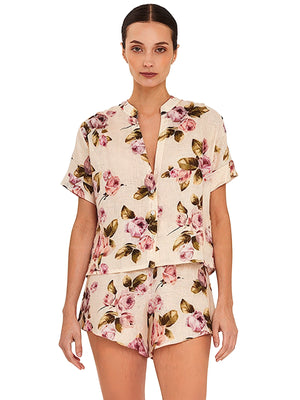 Aguaclara: Rose-414 Shirt-Rose-455 Short (ROSE-414-ROSE-455)