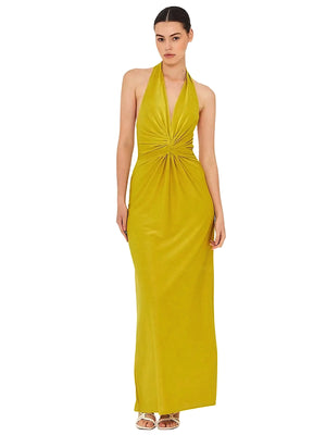 Aguaclara: Lime-284 Maxi Dress (LIME-284)