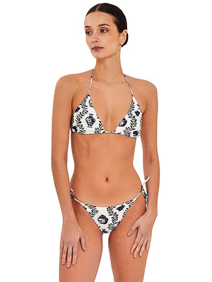Aguaclara: Dynastie-50 Triangle-Dynastie-12 Side Tie Bikini (DYNASTIE-50-DYNASTIE-12)