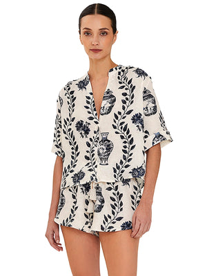 Aguaclara: Dynastie-414 Shirt-Dynastie-452 Li Short (DYNASTIE-414-DYNASTIE-452)