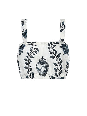 Aguaclara: Dynastie-402A Crop Top (DYNASTIE-402A)