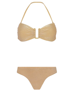 Aguaclara: Doree-75A Bandeau-Doree-11 Classic Bikini (DOREE-75A-DOREE-11)