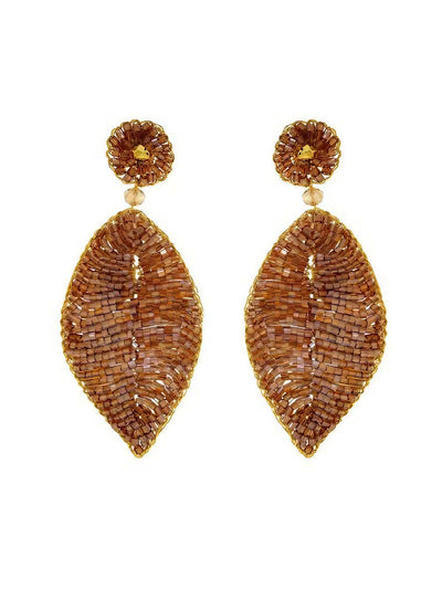Lavish by Tricia Milaneze: Leaf Earring (301-001-123)