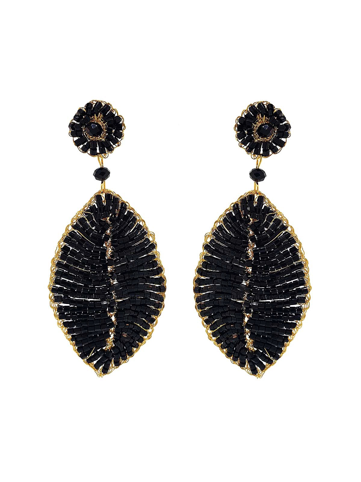Lavish by Tricia Milaneze: Leaf Earring (301-001-014)