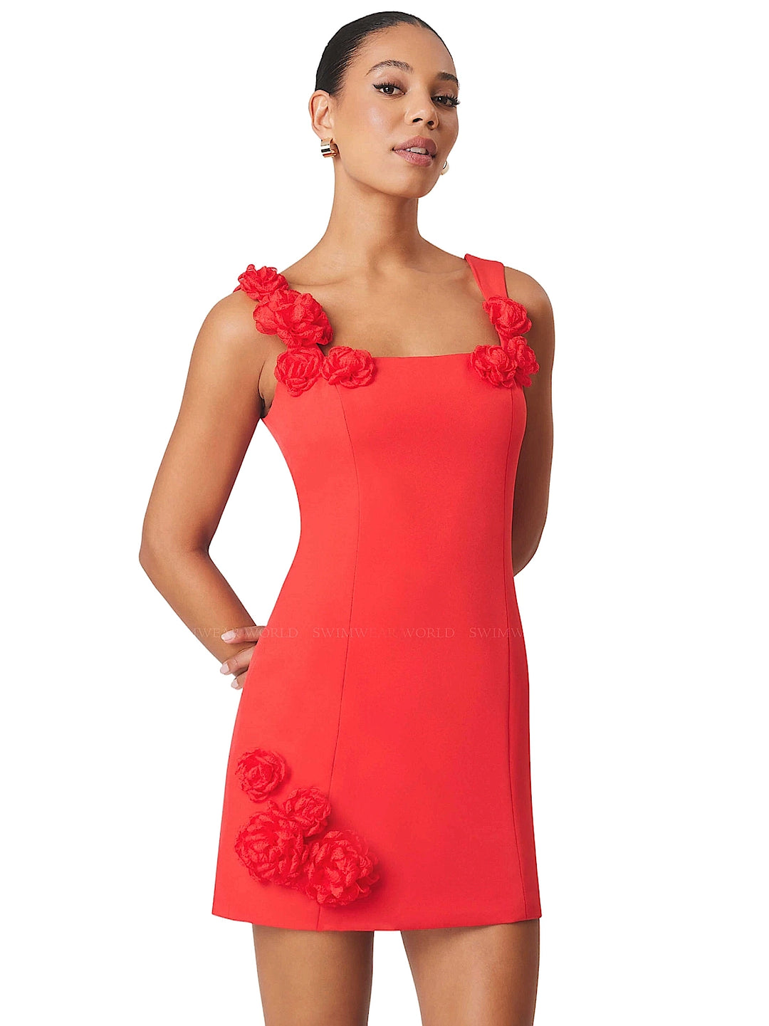 Elliatt: Trompe Dress (E2082334-RED) – Swimwear World