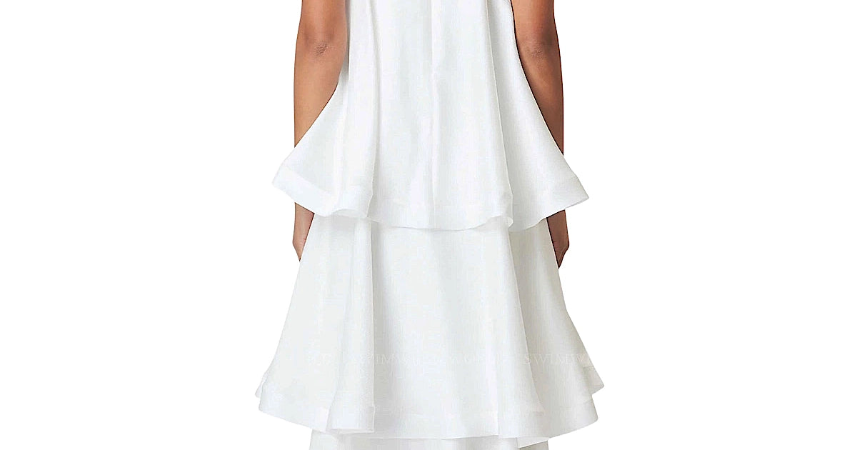 knee length dresses for ladies Elliatt Tilly Tiered Dress Black Size 6,8,10  lonedresshire