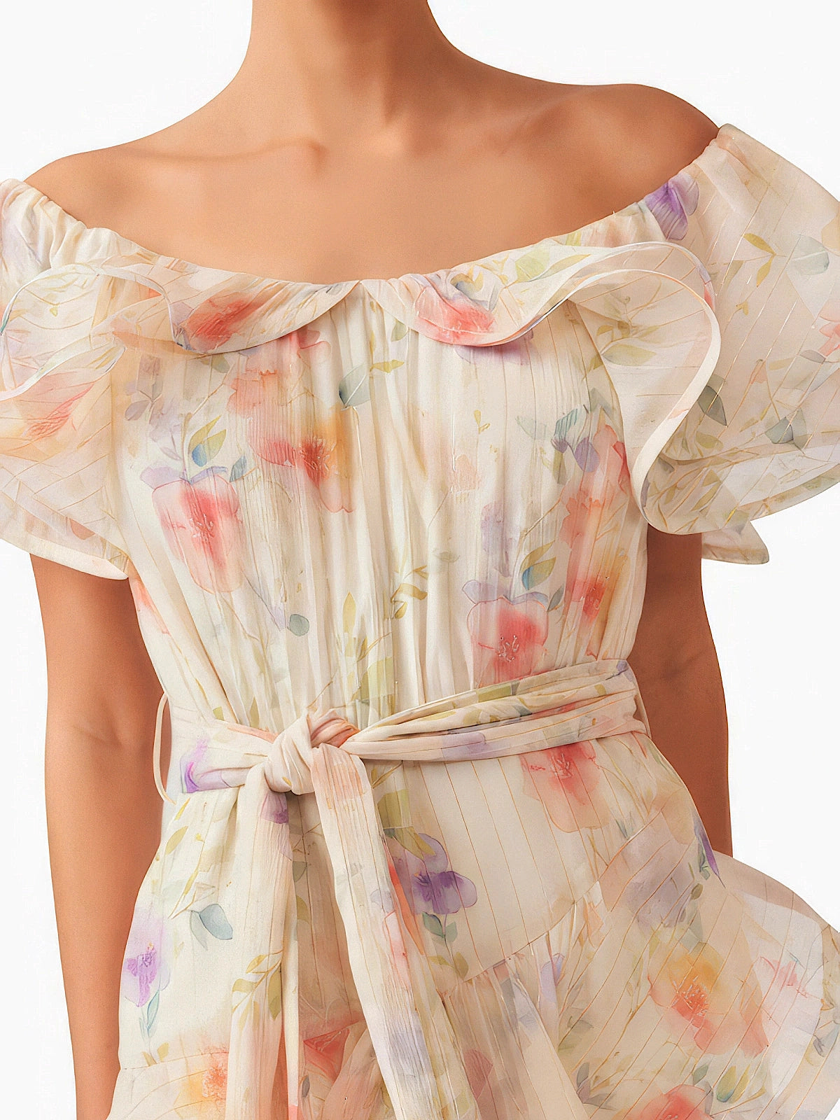 Elliatt: Livette Mini Dress (EC7032538-MLT)