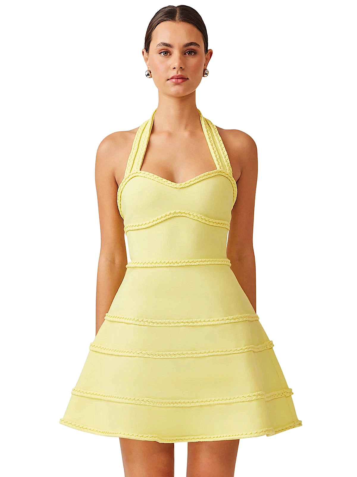 Elliatt: Katelyn Halter Mini Dress (E7042532BD)