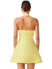 Elliatt: Katelyn Halter Mini Dress (E7042532BD)