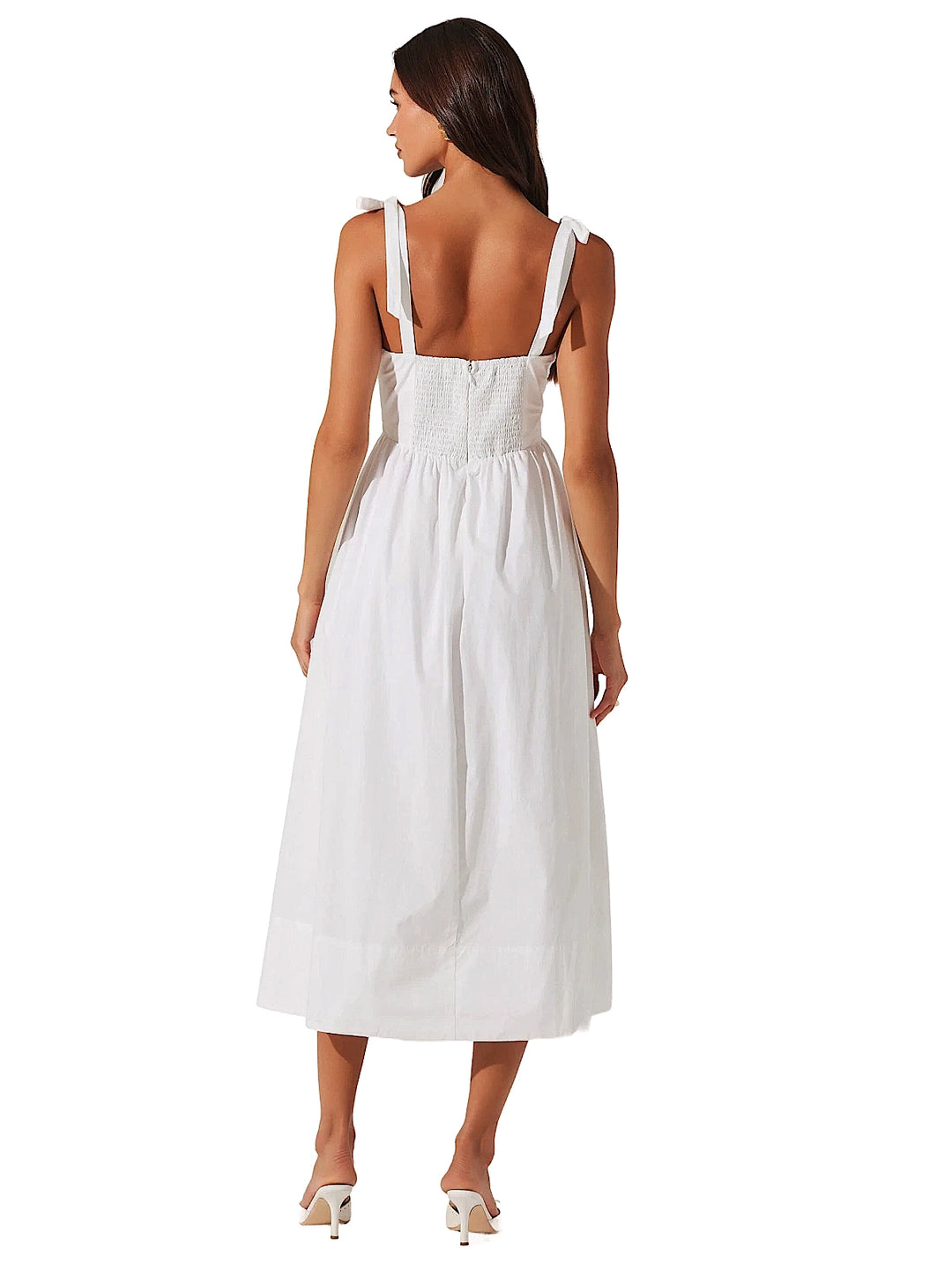 ASTR the Label Helia Dress in White