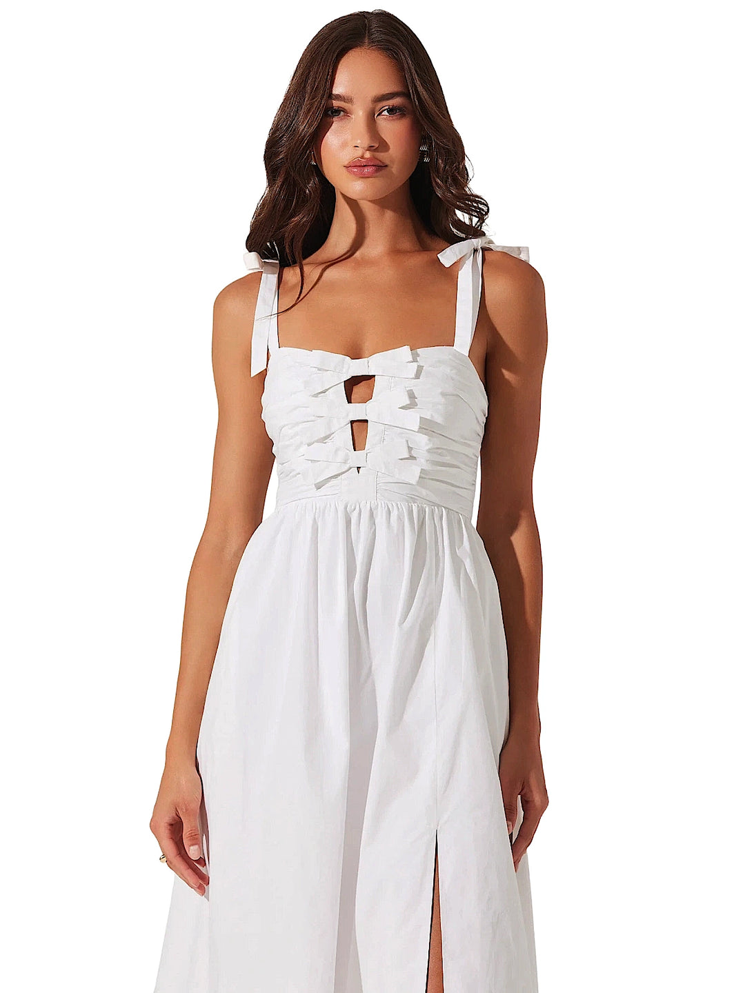 ASTR the Label Helia Dress in White