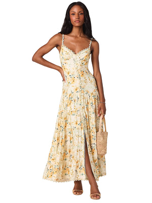 Astr the Label: Tazia Dress (ACDR102326-YCRM)