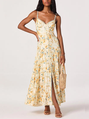 Astr the Label: Tazia Dress (ACDR102326-YCFL)