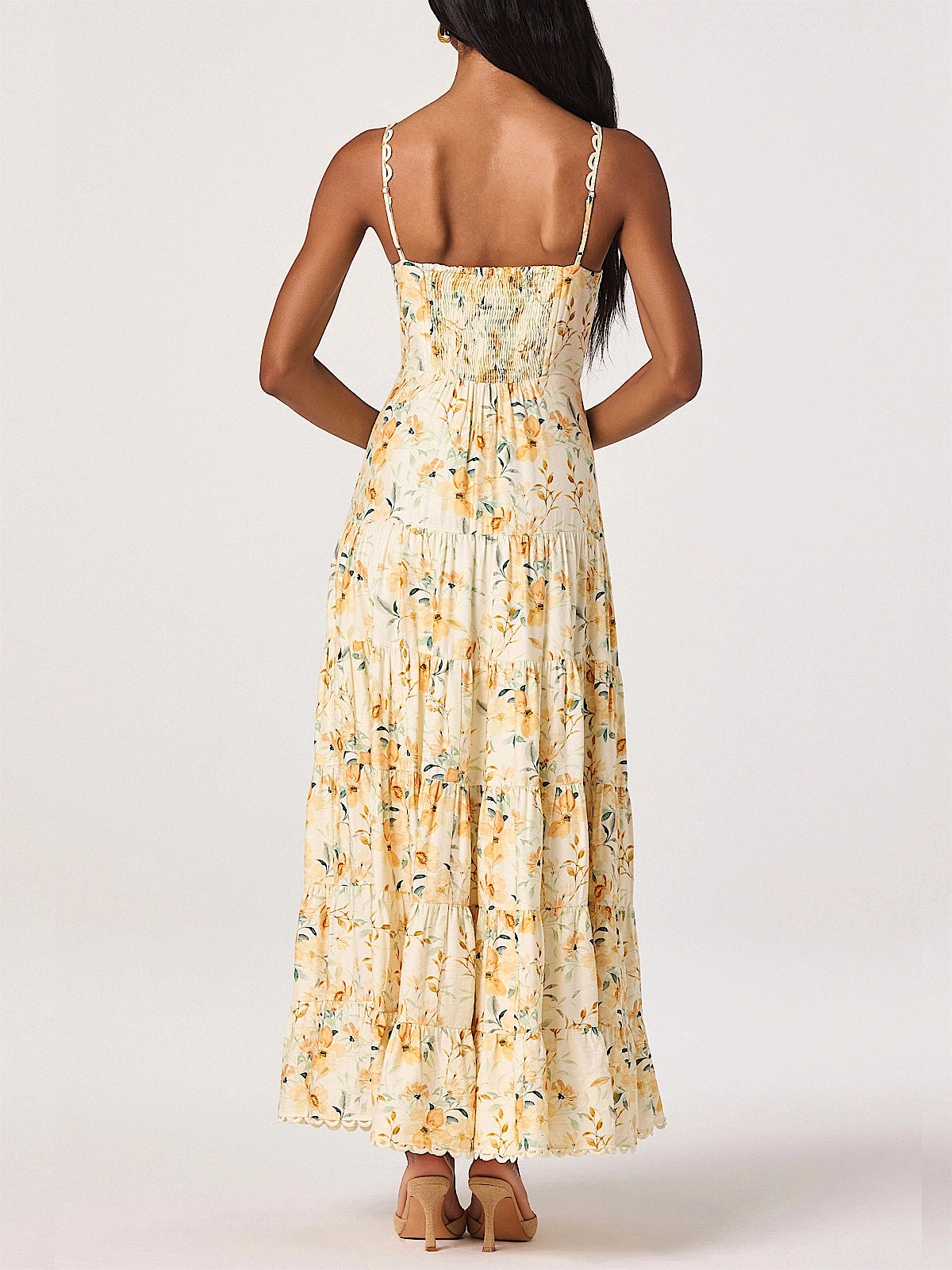 Astr the Label: Tazia Dress (ACDR102326-YCFL)