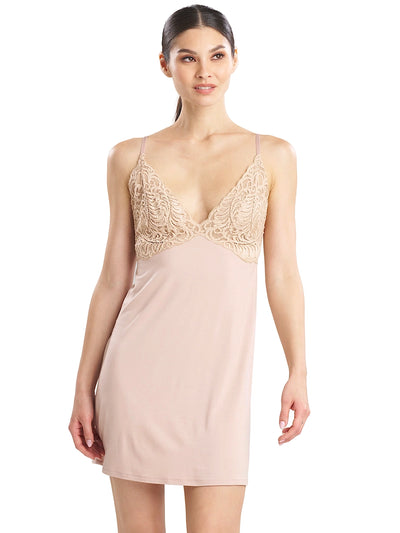 Natori: Feathers Essentials Chemise (T78029-CAF)
