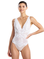Natori: Feathers Boudoir Bodysuit (V71029-WAW)