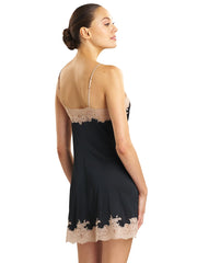 Natori: Enchant Lace Trim Chemise (V78130-BCF)