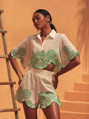 Gapaz Beachwear: Mandala Shirt (1413-GN)