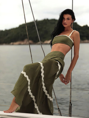 Gapaz Beachwear: Positano Skirt (BVO-1525)