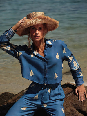 Gapaz Beachwear: Shirt Cropped (BVO-1520)