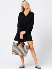 L Space: Amelia Dress (AMEDR22-BLK)
