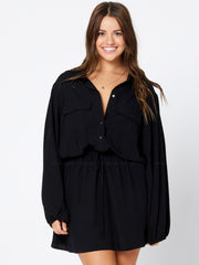 L Space: Amelia Dress (AMEDR22-BLK)
