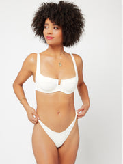 L Space: Camellia-Cabana Bikini (LSCAT19-CRM-LSCNB20-CRM)