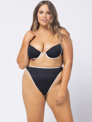 L Space: Nico-Nora Bikini (CBNCT22-BLC-CBNRB22-BLC)