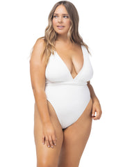 L Space: Allegra One Piece (OGALMB222-CRM)