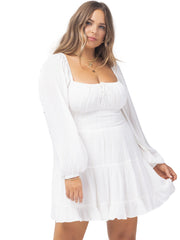 L Space: Cassidy Dress (CSDDR22-WHT)