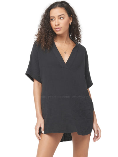 L Space: Bayside Tunic (BAYTU22-BLK)