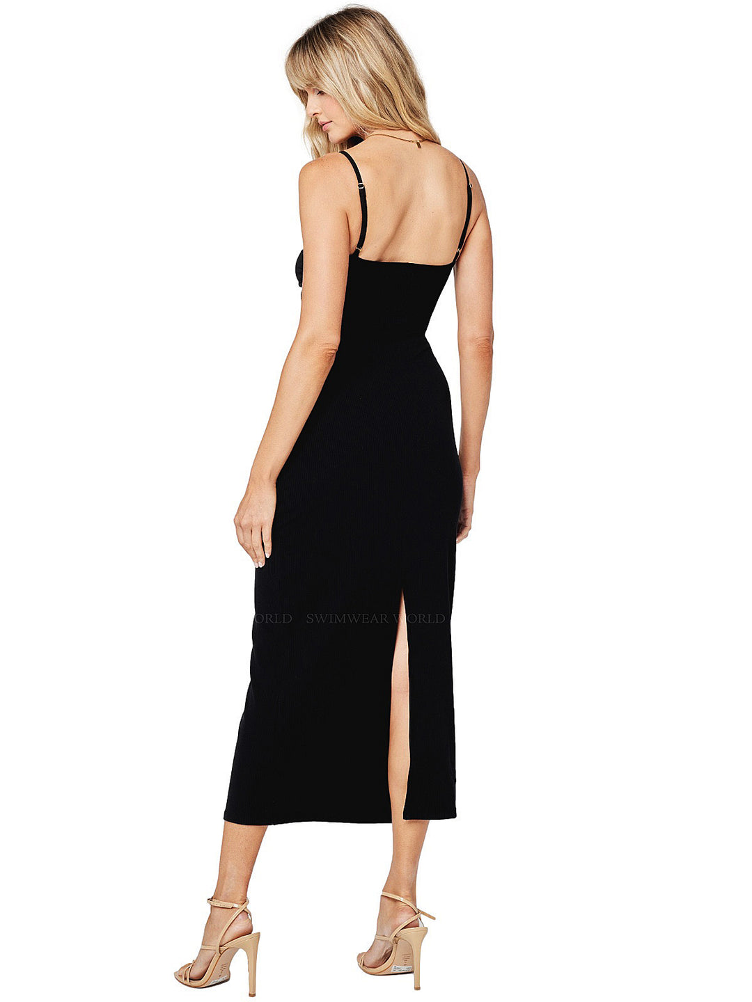 lspace ellery halter cutout dress LSPACE Ellery Halter Cutout Dress