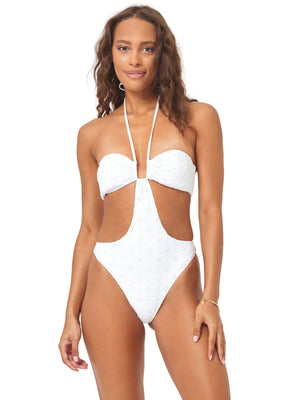 L Space: Marina One Piece (EEMAMB23-WHT)