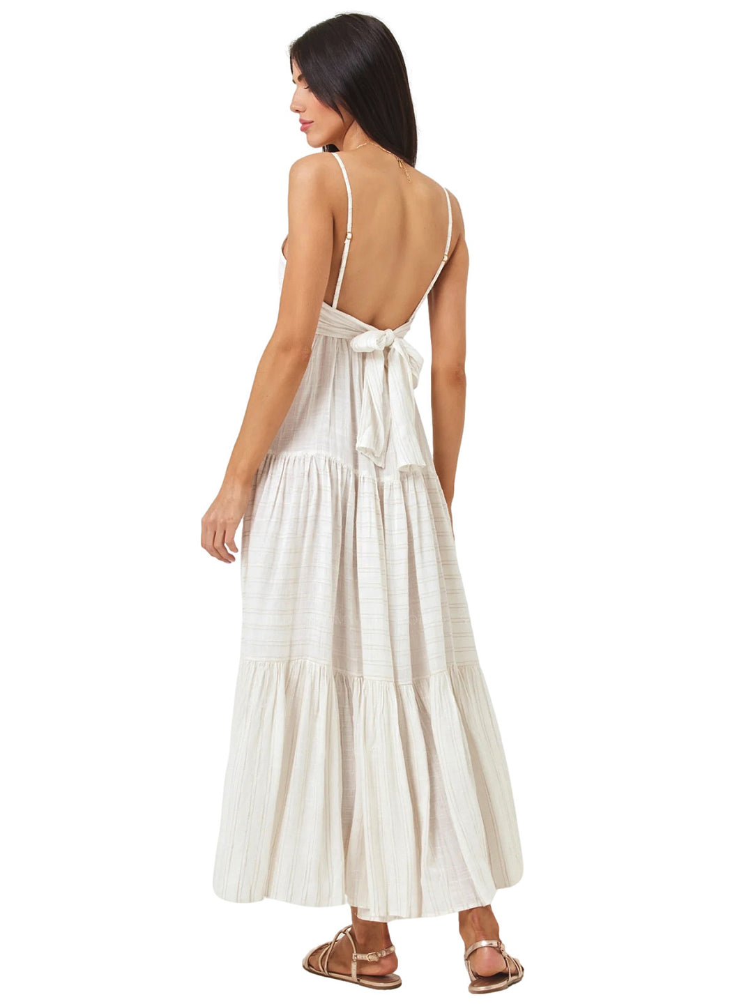 L Space: Santorini Dress (SNTDR21-CRM) – Swimwear World