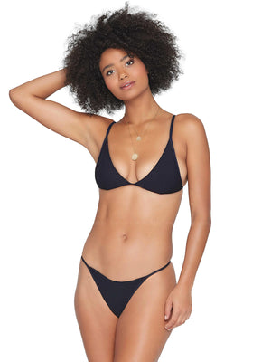 L Space: Millie-Jay Bikini (RHMET20-BLK-RHJAB20-BLK)