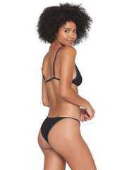 L Space: Millie-Jay Bikini (RHMET20-BLK-RHJAB20-BLK)