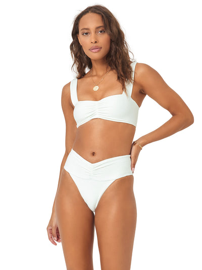 L Space: Marlee-Bardot Bikini (OGMLT23-CRM-OGBDC23-CRM)