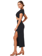 L Space: Isla-Isla Skirt (ISLTP23-BLK-ISLSK23-BLK)