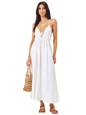 L Space: Playa Vista Dress (PLVDR23-CRM)