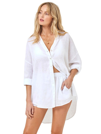 L Space: Rio Tunic-Rio Short (RIOTU23-WHT-RIOSH23-WHT)