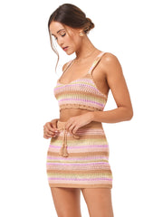 L Space: Buena Vista Bralette-Buena Vista Skirt (BUVTP23-BVS-BNVSK23-BVS)